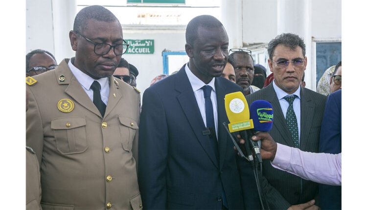 وزير الصحة يؤدي زيارة لعدد من المنشآت الصحية بنواكشوط