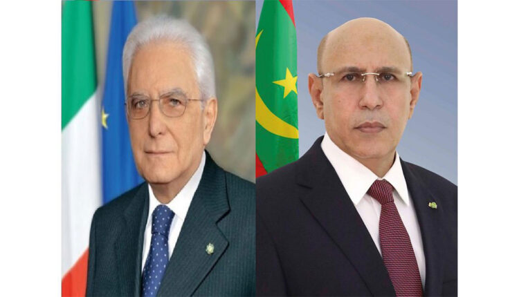 رئيس الجمهورية يهنئ نظيره الإيطالي نواكشوط