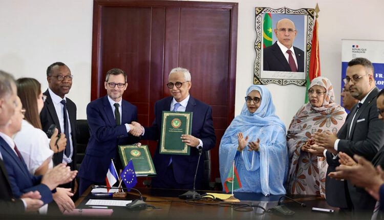 موريتانيا وفرنسا توقعان ثلاث اتفاقيات لدعم المناخ والعدالة والحماية الاجتماعية