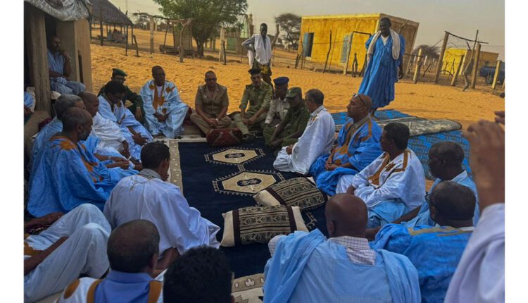 تقديم التعازي باسم رئيس الجمهورية لأسرة أهل عالي ولد الشيخ المهدي
