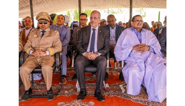 وزير التكوين المهني يضع حجر أساس مشروع إعادة تأهيل وتوسعة مدرسة التعليم التقني والتكوين المهني بمدينة ألاك