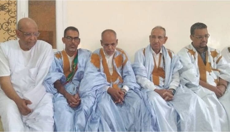 تقديم التعازي باسم رئيس الجمهورية لأسرة أهل أباه في النباغية