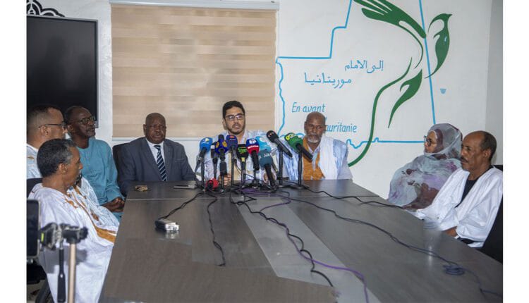 قطب ائتلاف المعارضة الديمقراطية يعقد مؤتمرا صحفيا بنواكشوط