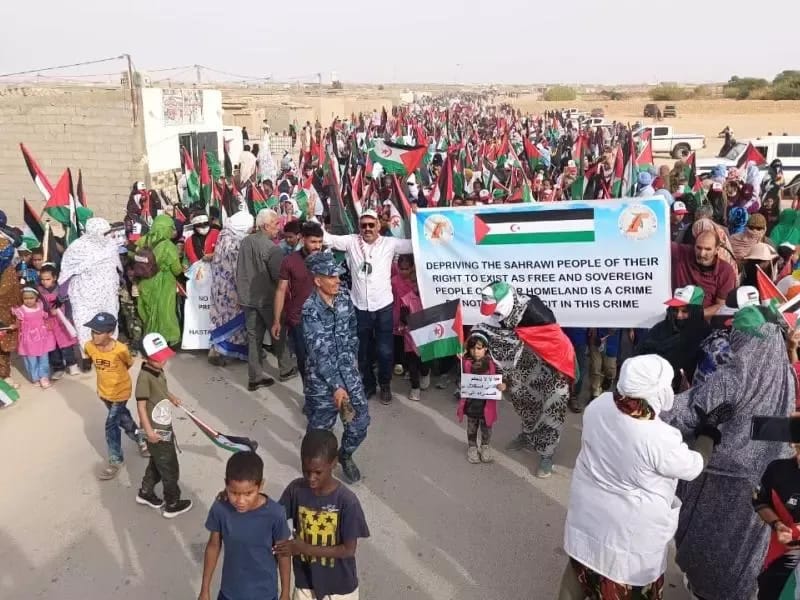 مسيرات في الصحراء الغربية رفضا لمسودة أمريكية بشأن مهام "المينورسو"