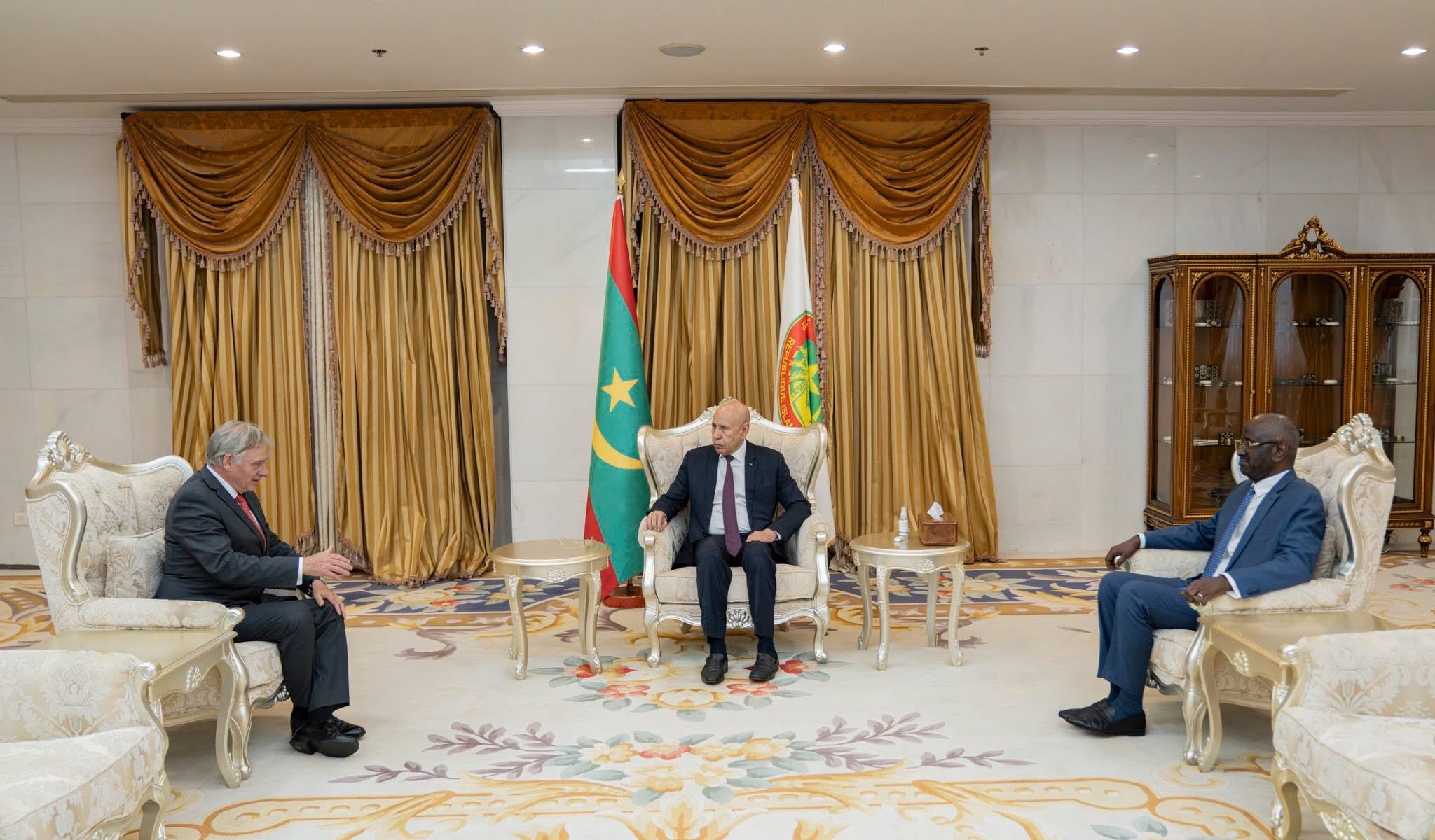 الرئيس غزواني يتسلم أوراق اعتماد تسعة سفراء جدد (تعرف عليهم