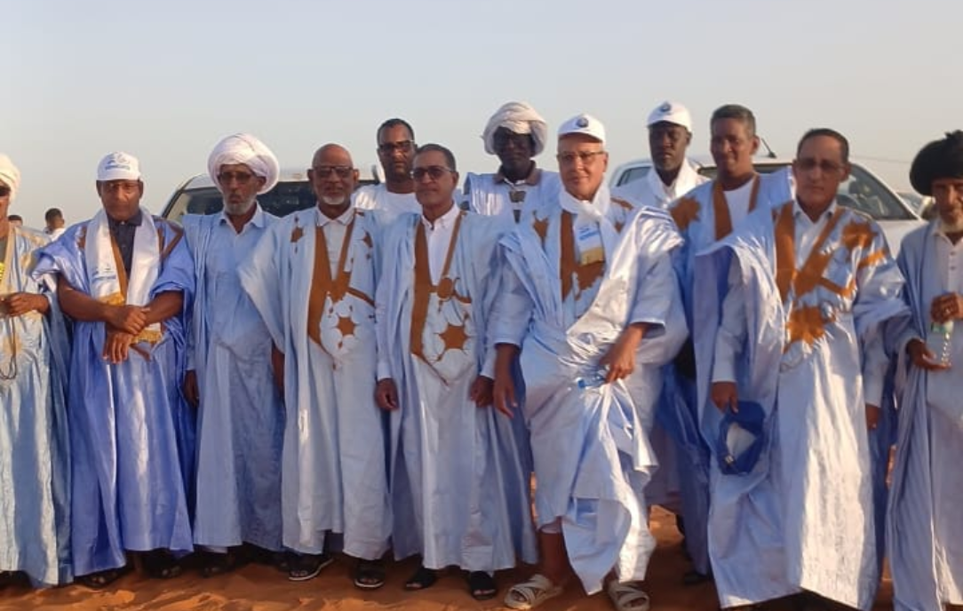 سيدي عالي ولد سيدي بوبكر يقود استقبال بعثة حزب الإنصاف في الطينطان ويحشد الجماهير